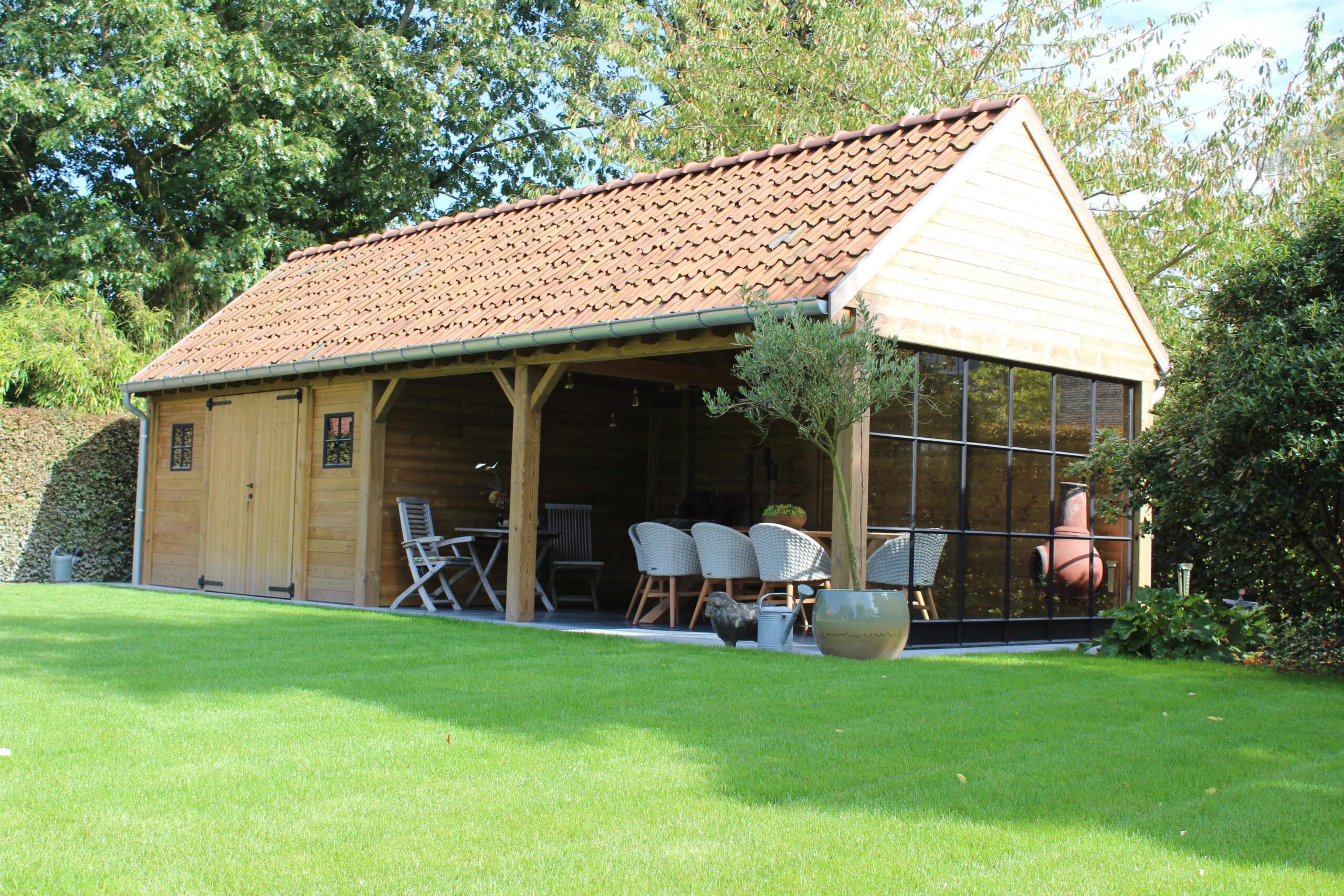Poolhouse in Nevele