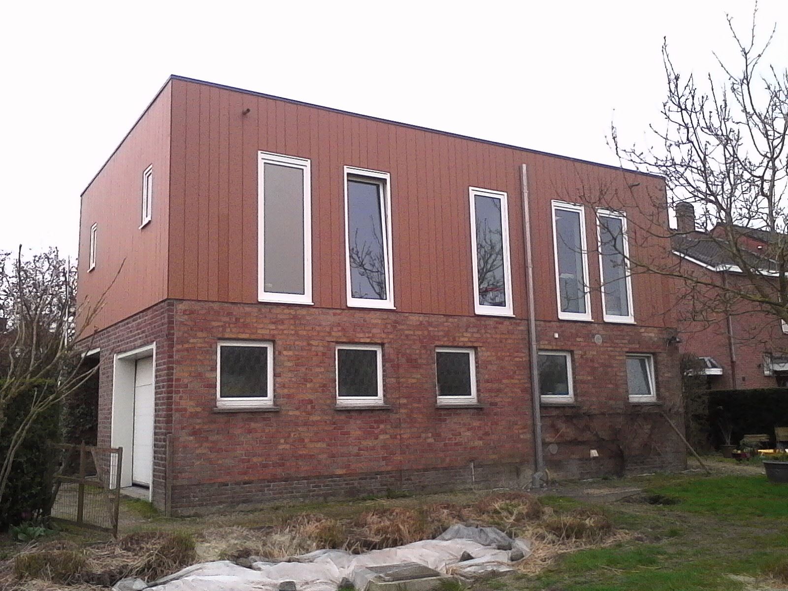 houtskelet optop Hansbeke
